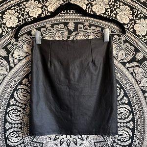 Windsor pleather mini skirt